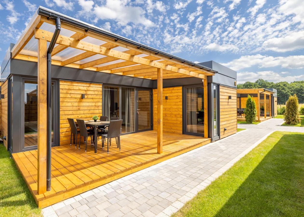 Rresort - Domki Z Krytym I Podgrzewanym Basenem, Sauna, Wifi, Parking W Cenie! Rewal Dış mekan fotoğraf