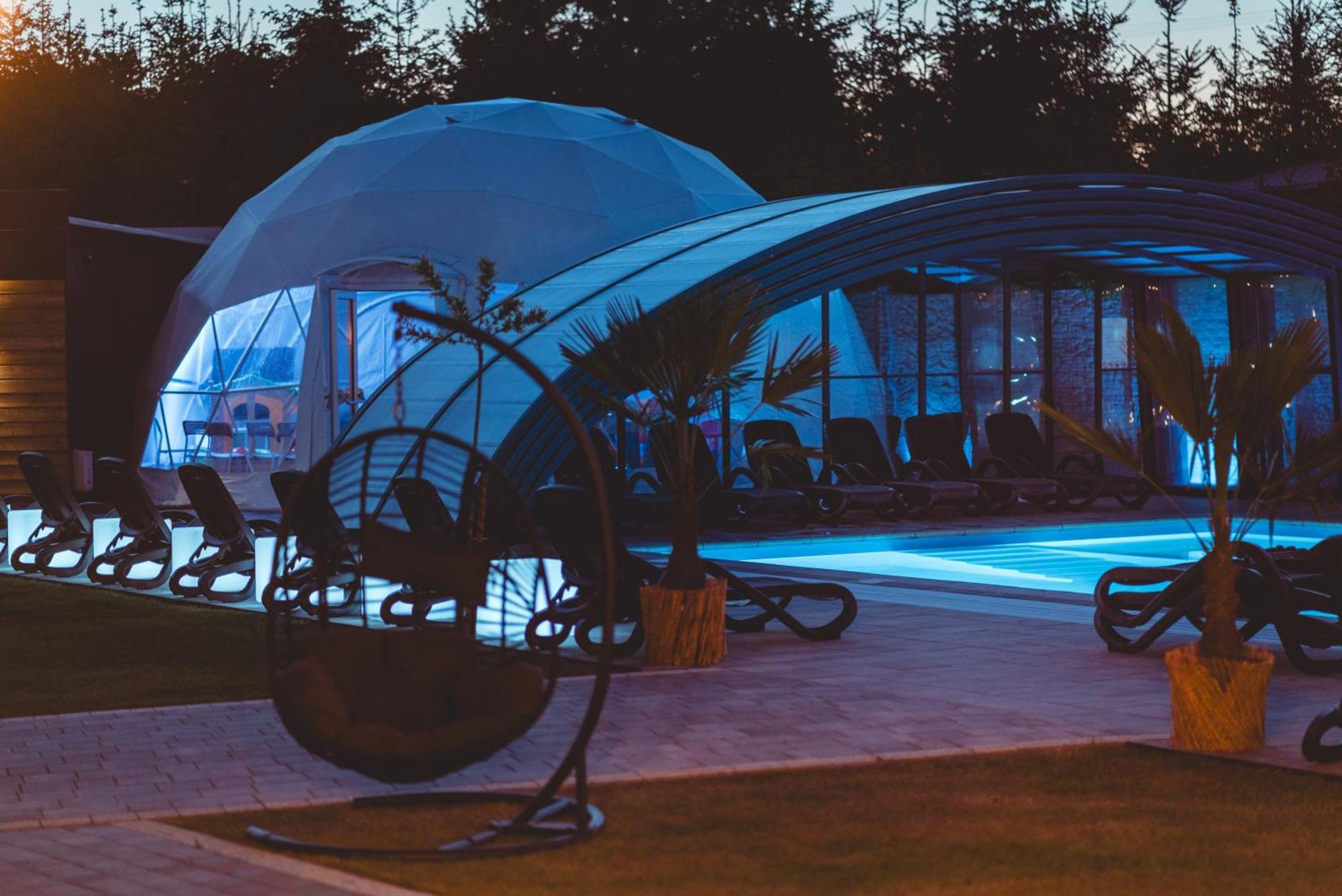 Rresort - Domki Z Krytym I Podgrzewanym Basenem, Sauna, Wifi, Parking W Cenie! Rewal Dış mekan fotoğraf